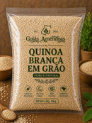 QUINOA BRANCA EM GRÃO 1Kg