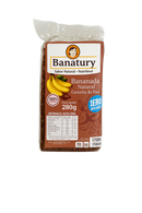 BANANADA NATURAL BANATURY CASTANHA DO PARÁ 280G