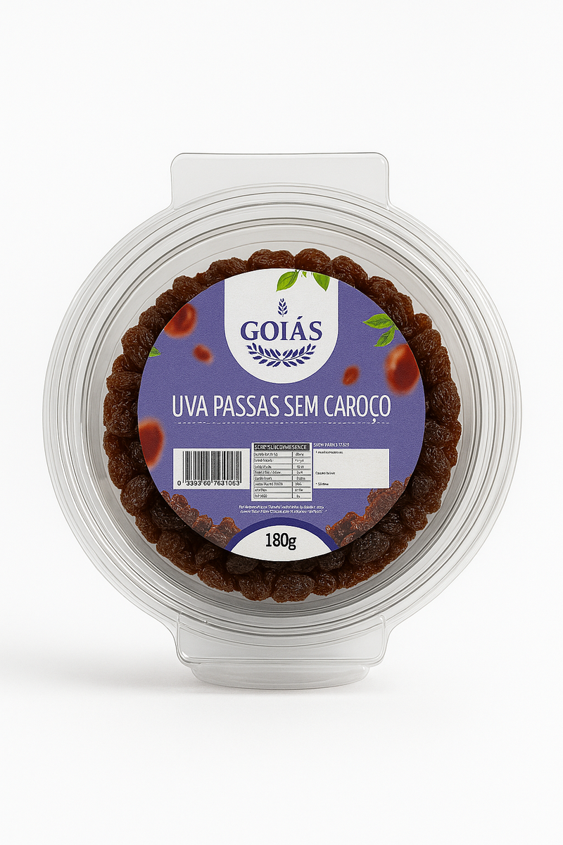 POTE UVA PASSAS SEM CAROÇO PRETA 180 G