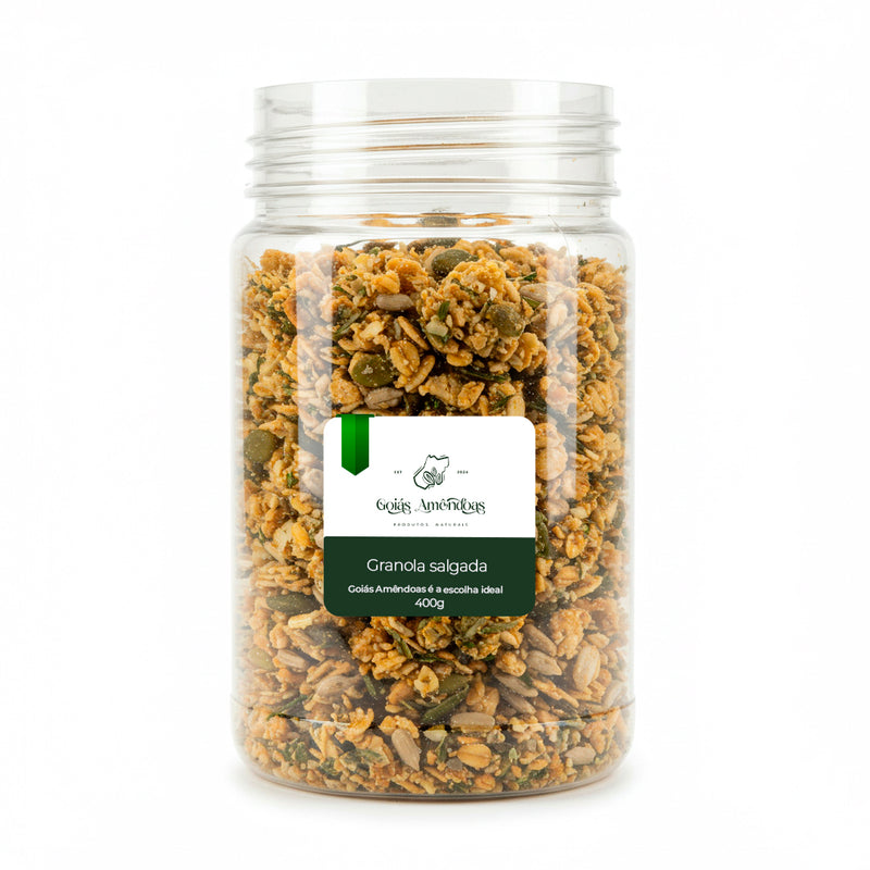 POTE DE GRANOLA SALGADA 400 G