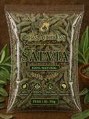 SALVIA EM FOLHAS 1Kg