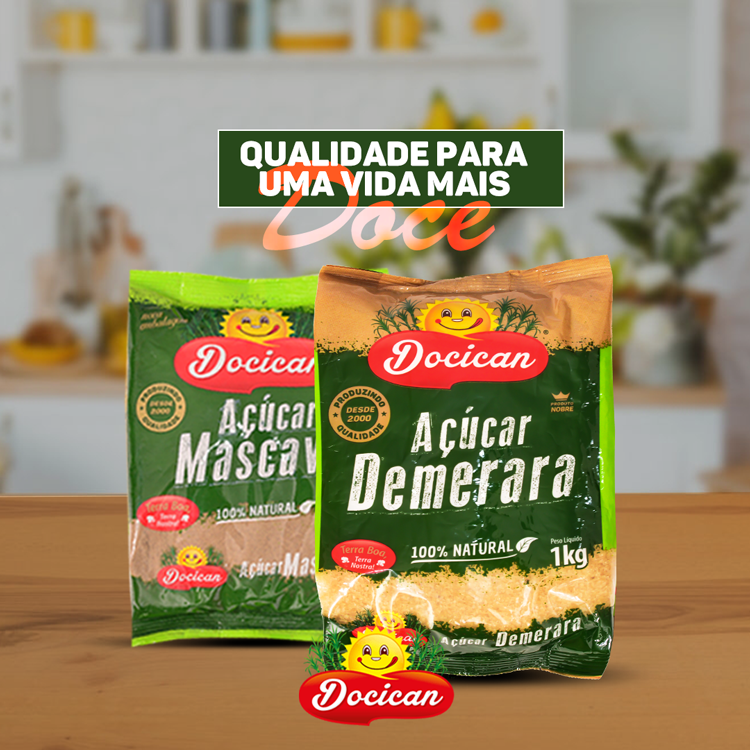 AÇÚCAR MASCAVO DOCICAN