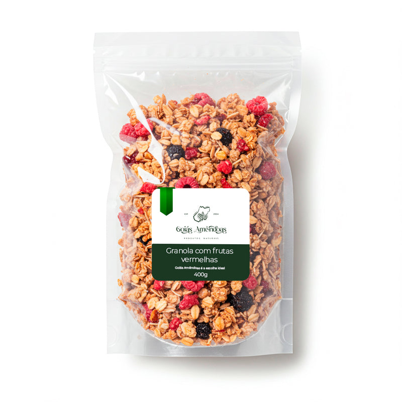 GRANOLA FRUTAS VERMELHAS 400 G