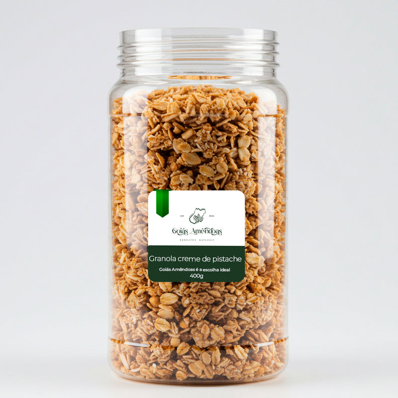 POTE DE GRANOLA CREME DE PISTACHE 400G